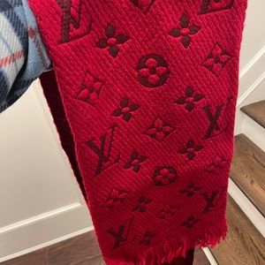 Louis Vuitton wool scarf